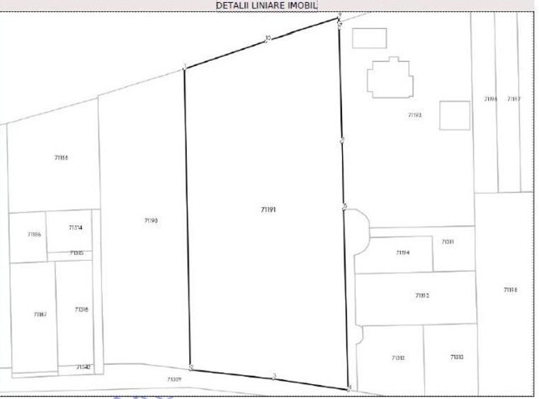 Teren 10.009 mp cu deschidere 70 m — vedere la lac și pădure - 1