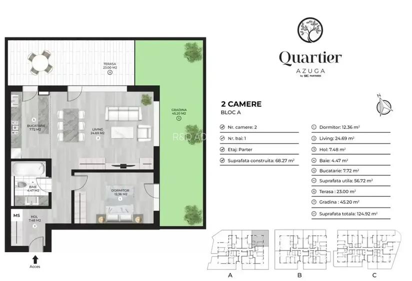 Apartament Lux 2 Camere Doamna Ghica I Gradina Proprie - 10