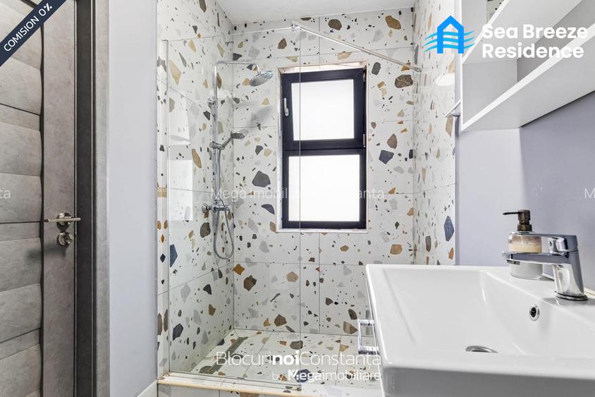 ✅Apartament mobilat | 52m² utili + terasă 10m² | Sea Breeze, Mamaia Nord - 11