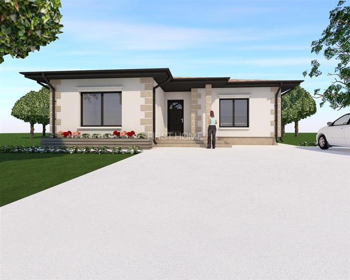 Casa parter in Focsani - Exterior Vest - Carnabel - Pompa de Caldura - 10