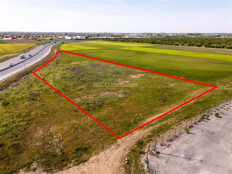 RECO Teren intravilan de vanzare – deschidere la DEx,16 acces direct zona indust - 6