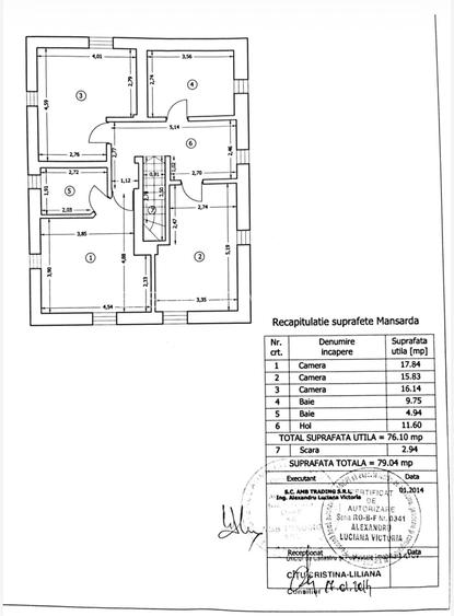 Tunari, Str. Campului, Casa tip Vila, 5 Camere, Teren 1900 mp - 2