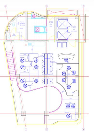 Spațiu de birouri 300 mp în clădire de birouri - 10