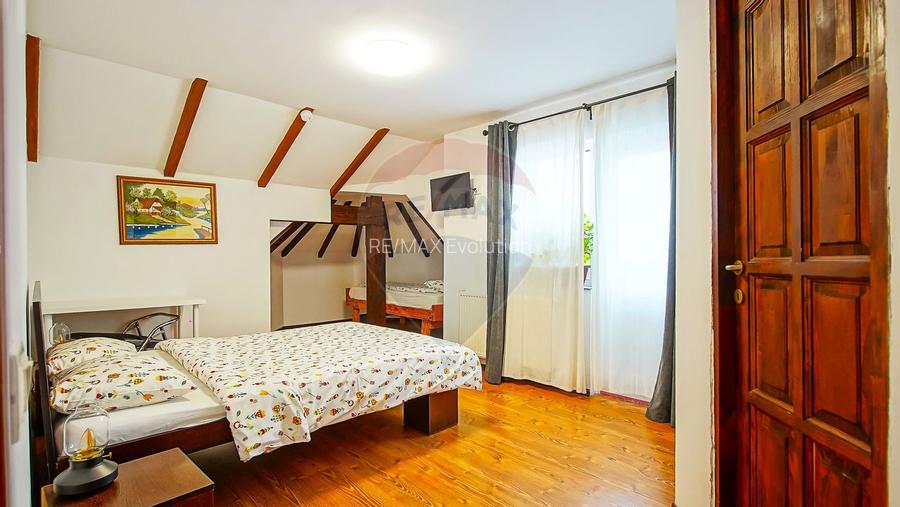 Cabana la Flo, 8 cam,P + M, teren 888 mp oportunitate de investitie ! - 30