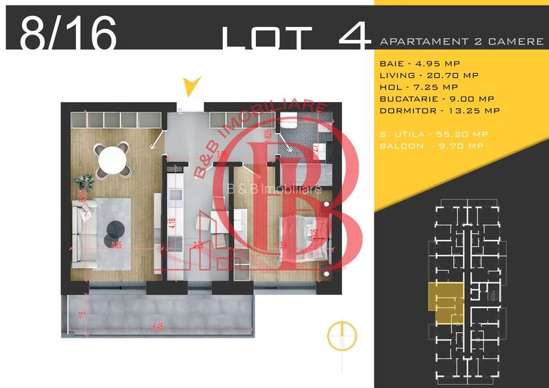 2 camere  Titan Pallady  Metrou Nicolae Teclu - 1