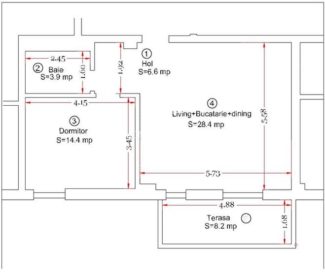 APARTAMENT NOU, INTABULAT, LOCUIBIL, CENTRALA PROPRIE, COMISION O% - 2