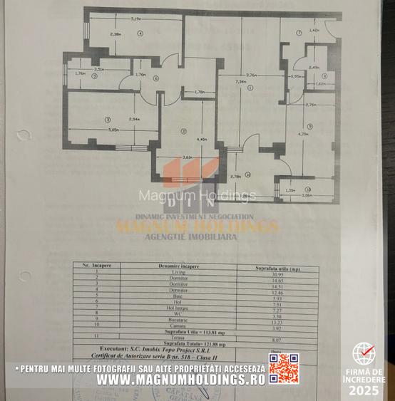 Apartament 4 camere, bloc nou, 122 mp, parter, Negru-Voda - 9