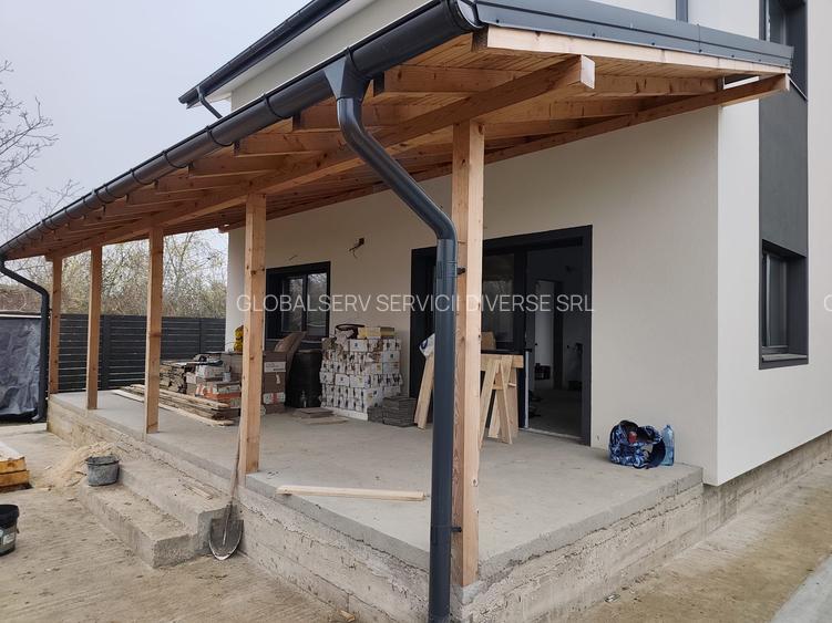 FARA COMISION case 4 camere 2 bai terasa P+1+pod canal apa gaz curent la cheie - 16