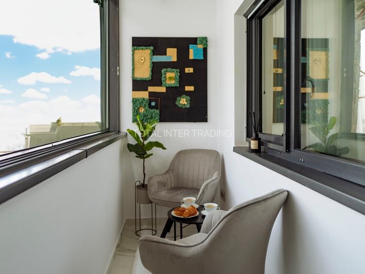 Decebal-3/4-renovata integral lux, mobilata + utilata modern, TV, 135000€ - 17