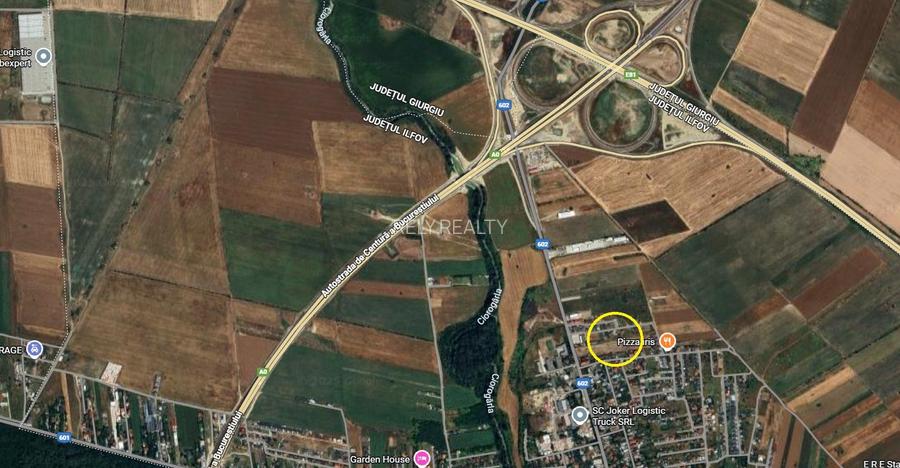 Vanzare teren intravilan Ciorogarla, 350 mp, in apropierea A1 / A0 - 3