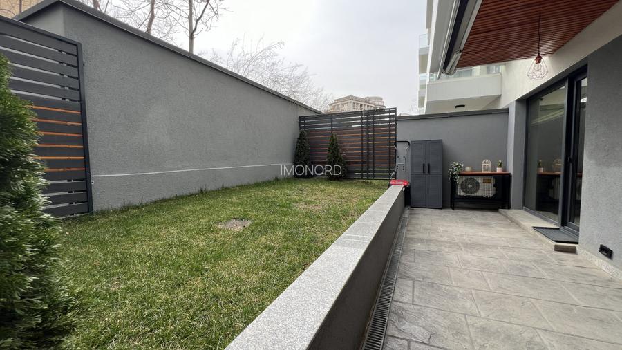 Unirii bloc 2023, apartament mobilat complet, terasa, gradina si garaj ! - 26