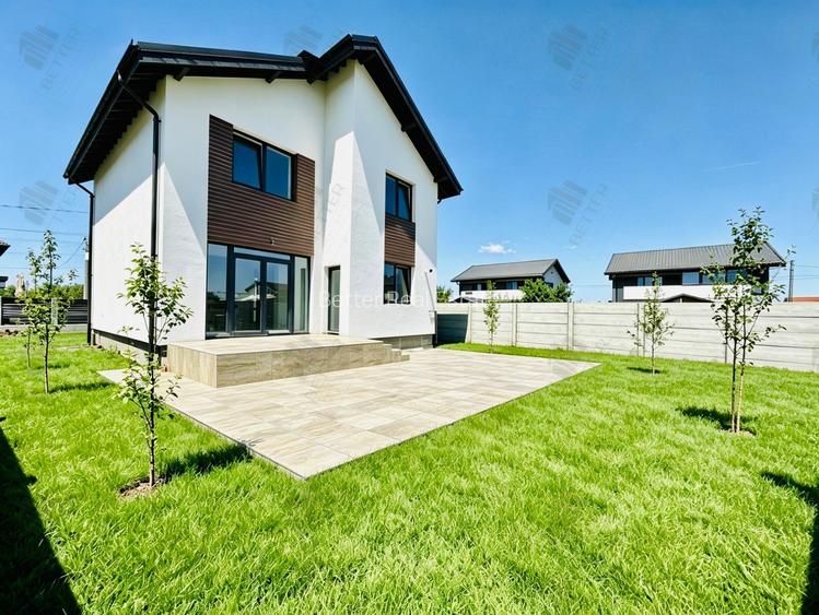 Casă individuală de vânzare, 4 camere- Berceni Ilfov | 425 mp - La cheie- Asfalt - 6