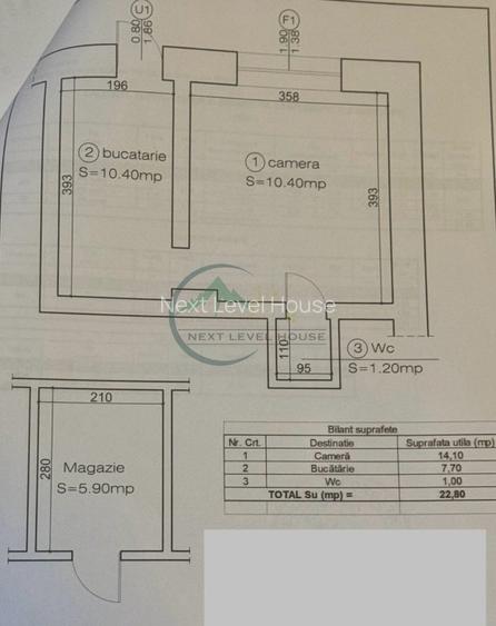 Garsoniera Centru Istoric - Piata unirii - 13
