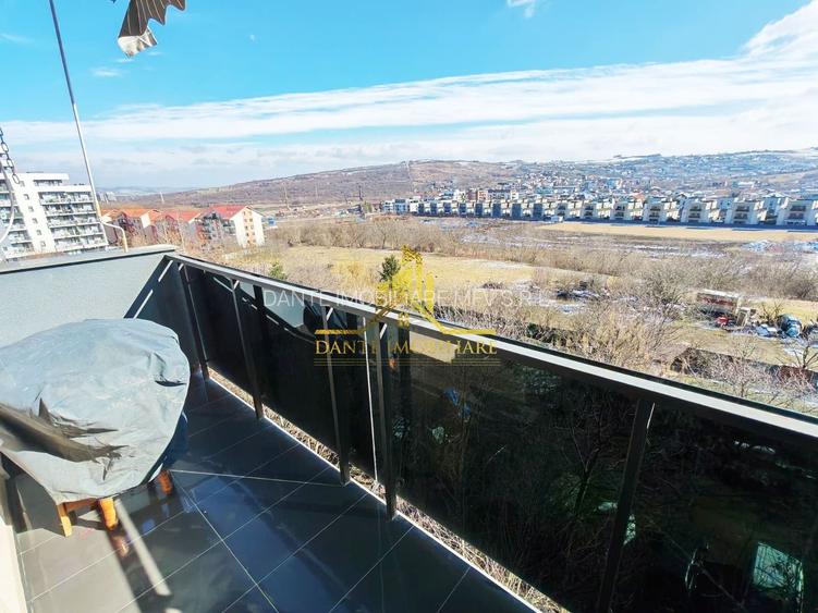 1 camera, decomandat, modern, bloc nou, parcare, balcon, Borhanci - 6