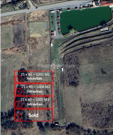 Teren 1000 Mp Intravilan De Vanzare, Langa Lac, Ivanesti - 5