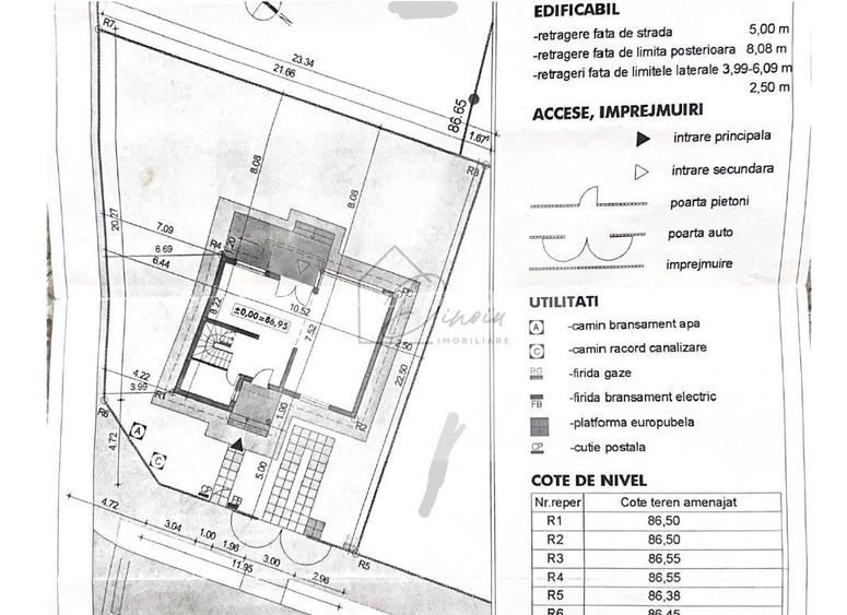 Vila Pipera I Cartier HENRI COANDA I Intabulata utilitati I COM 0% - 5