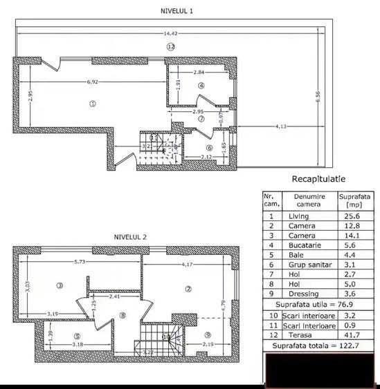 Duplex 3 camere The Suburb Buftea - 17