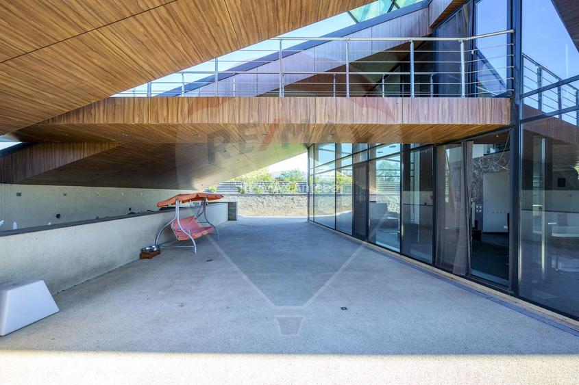 Vilă Futuristă: Eleganță & Inovație la limita pădurii, piscină, 4500mp - 8
