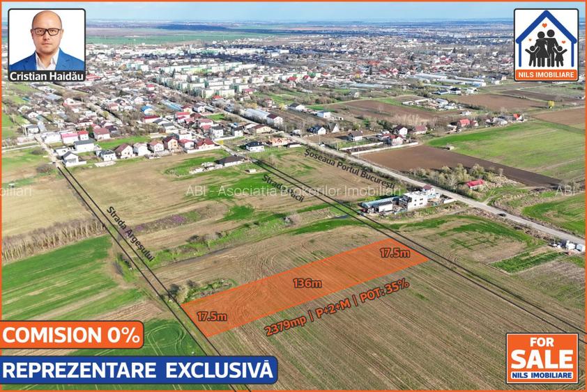 De vânzare: Teren intravilan 2379mp | 1 Decembrie - Ilfov - 2