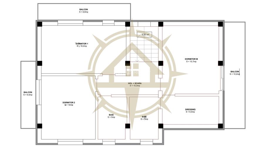 DOM00344 - De vanzare vila individuala in apropiere de DN1 Corbeanca - 14