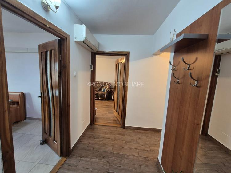 OCAZIE, GARA 3 CAMERE DECOMANDAT, 70 MP. 2 BAI, 2 BALCOANE,MOBILAT, CENTRALA GAZ - 20