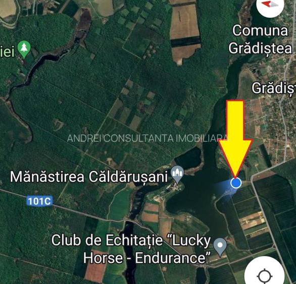 Vanzare 2000 mp, sau 3000 mp sau 5000 mp teren in Gradistea cu acces dinspre A3 - 10