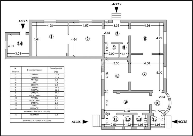 Casa individuala, teren 900mp, Sibiu - 1
