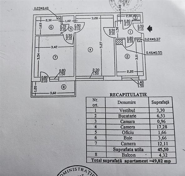 2 camere | Pallady | Metrou 1 Decembrie 1918 | Et. 6|10 | Sector 3
