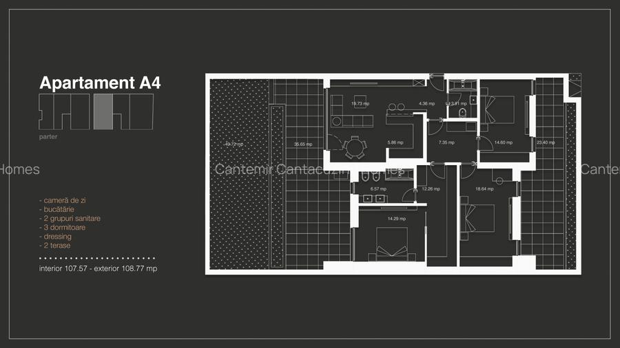 20 apartamente noi cu 3 camere in proiectul CC Homes: www.cchomes.ro - 4