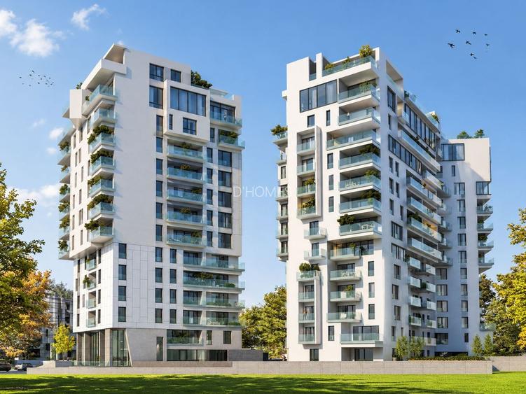 For Rent | Luxury 2-Room Apartment | 53 sqm | Balcony | Herăstrău - 8