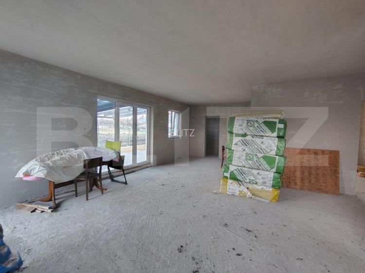Casa semifinisata individuala 120 mp utili, teren 805 mp, Tureni - 5