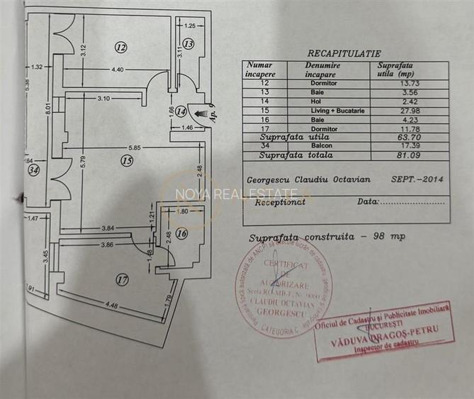 Vanzare apartament de 3 camere in zona Decebal Uptown Residence - 3