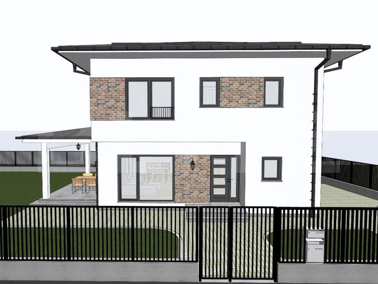 Casă unifamilială premium, 500 mp teren, liziera pădurii Chinteni! - 2