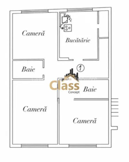 Apartament 3 camere | Decomandat | 70mpu | Zona The Office | Marasti - 6