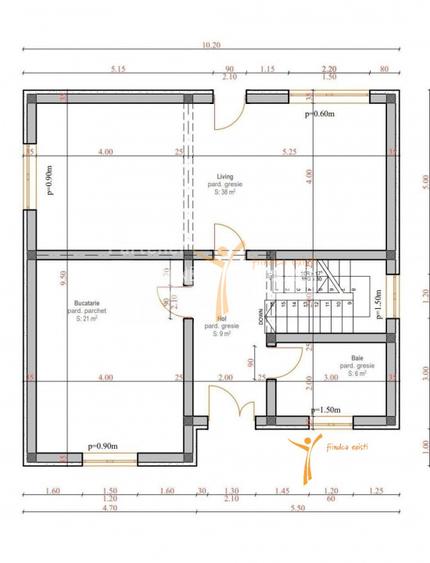 BÂRNOVA - Casă individuală P+M+POD, 145 mp + 789 mp teren - 7