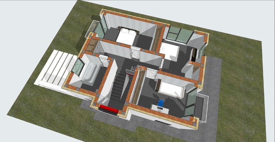 Valea Lupului - CASĂ MODERNĂ P+1E | - Direct Proprietar, 520mp Teren - 4