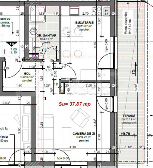 COMISION 0% OFERTA! Apartament 2 camere, Terasa 13mp, Apahida - 4