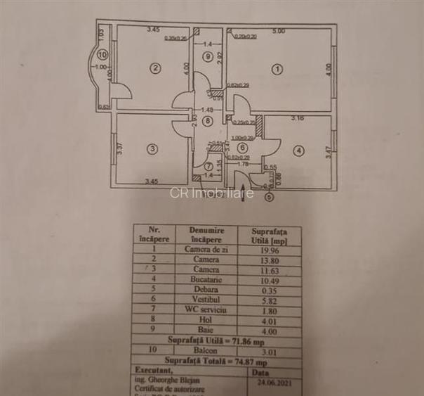 Apartament 3 camere Nerva Traian - 6