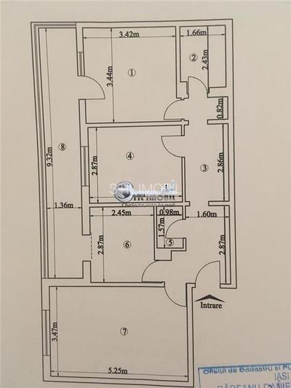 Ap 3 camere D, 2 băi, 76 mp, mobilat și utilat, Frumoasa - 7