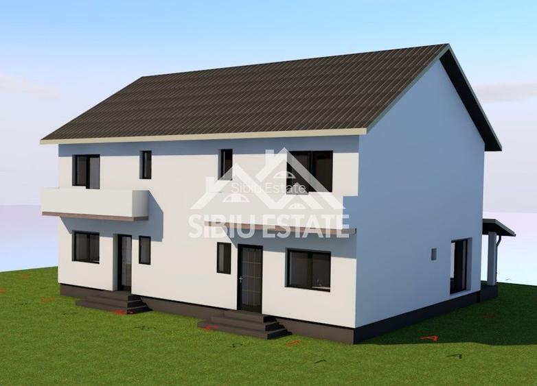 Casa 4 camere, 2 bai, curte si terasa Sibiu Calea Cisnadiei - 6