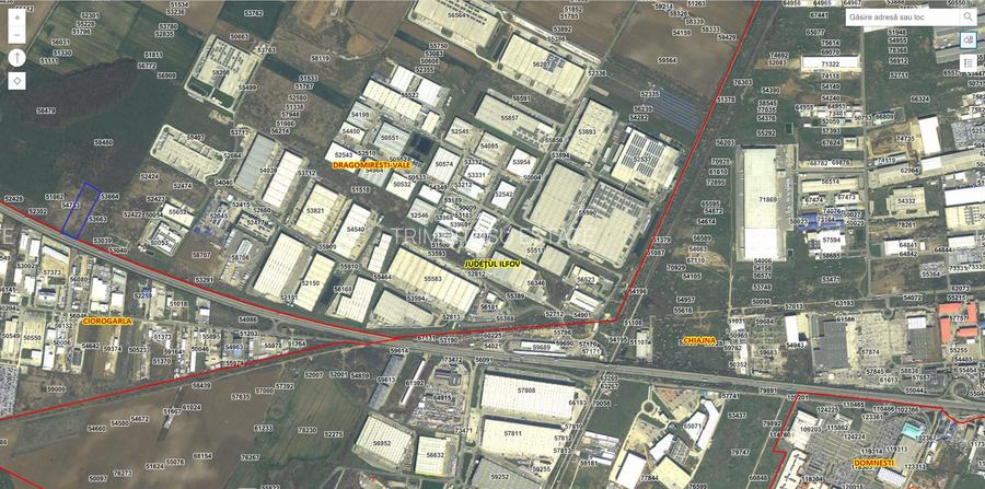 Teren Intravilan 13848 mp deschidere la A1 zona Carrefour Militari - 2