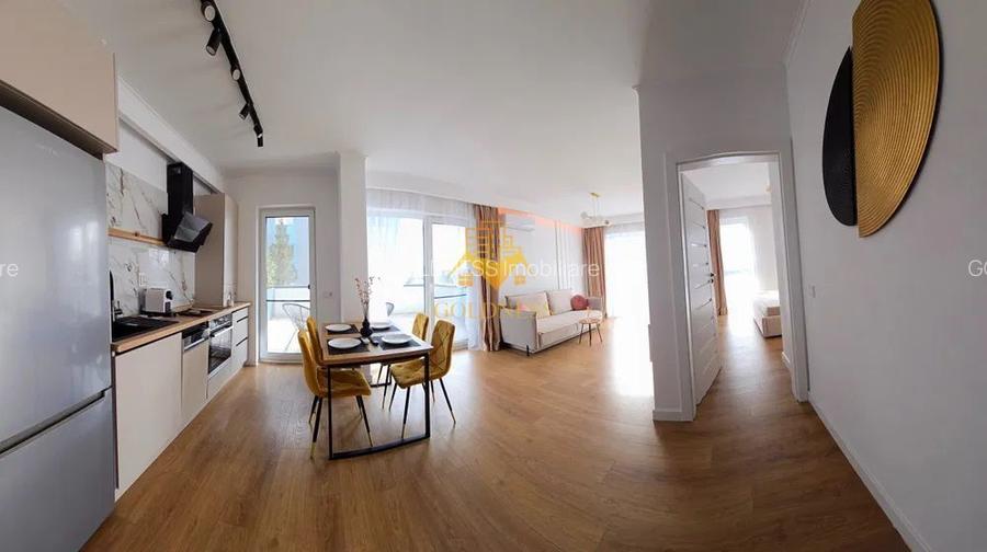 2 Camere open space, Parcare, Prima inchiriere, Bloc nou, Iris, Muncii - 3