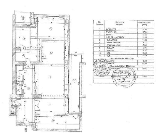 Apartament renovat cu 3 camere, 2 bai | 190mpc | garaj si boxa - 1