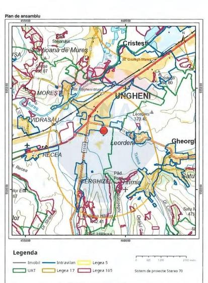 Terenuri Investitie 43485 mp Ungheni-Mures / Autostrada - 6