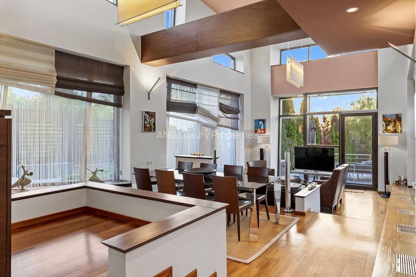 Vila Exclusivistă cu Deschidere la Lac, Piscină și Garaj pentru Barcă în Snagov - 23