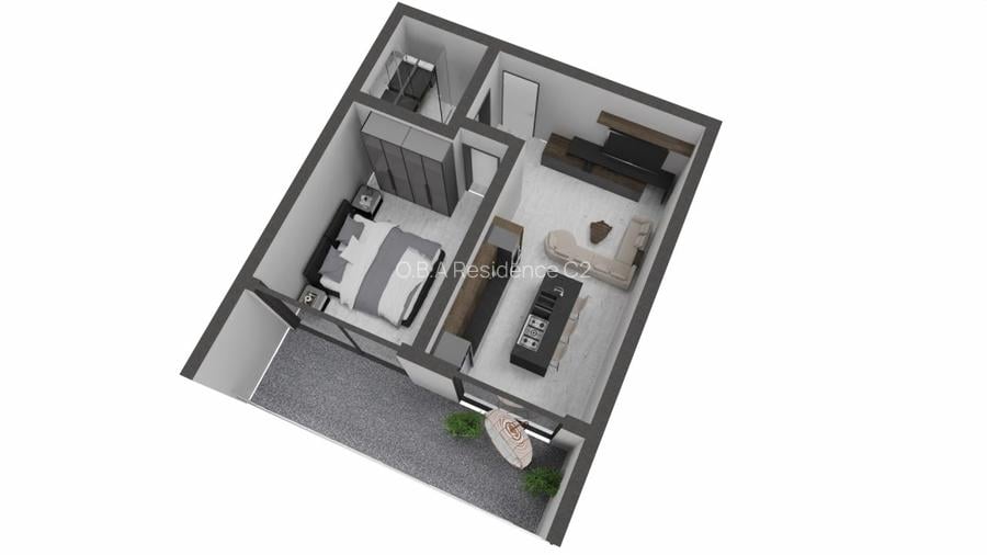 • Apartament 2 camere Mamaia Nord • O.B.A Residence- Predare Decembrie 2025 - 5