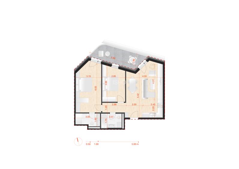 ISHO C - Apartamentul tău din parc, în care vei fi parte din viitorul Timișoarei - 1