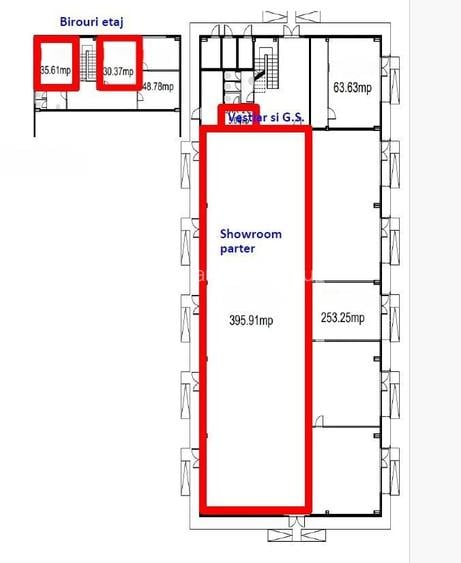 Spatiu showroom/depozitare si birouri zona comerciala Afumati - 2