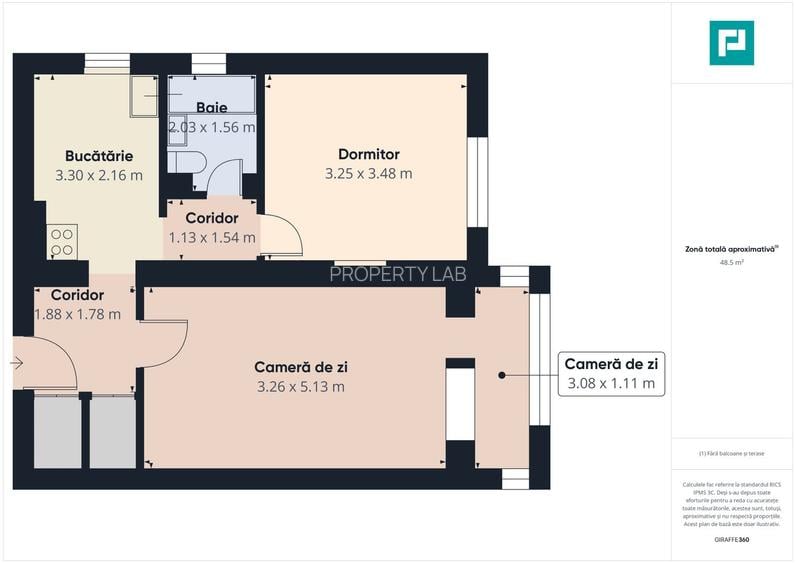 Apartament 2 camere, decomandat în Gradiște, Arad - 13