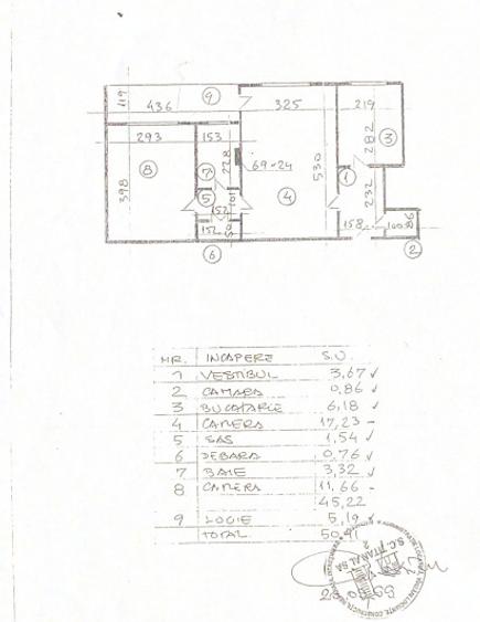 Apartament 2 camere - complet mobilat - zona Titan, Risc 2 - 11